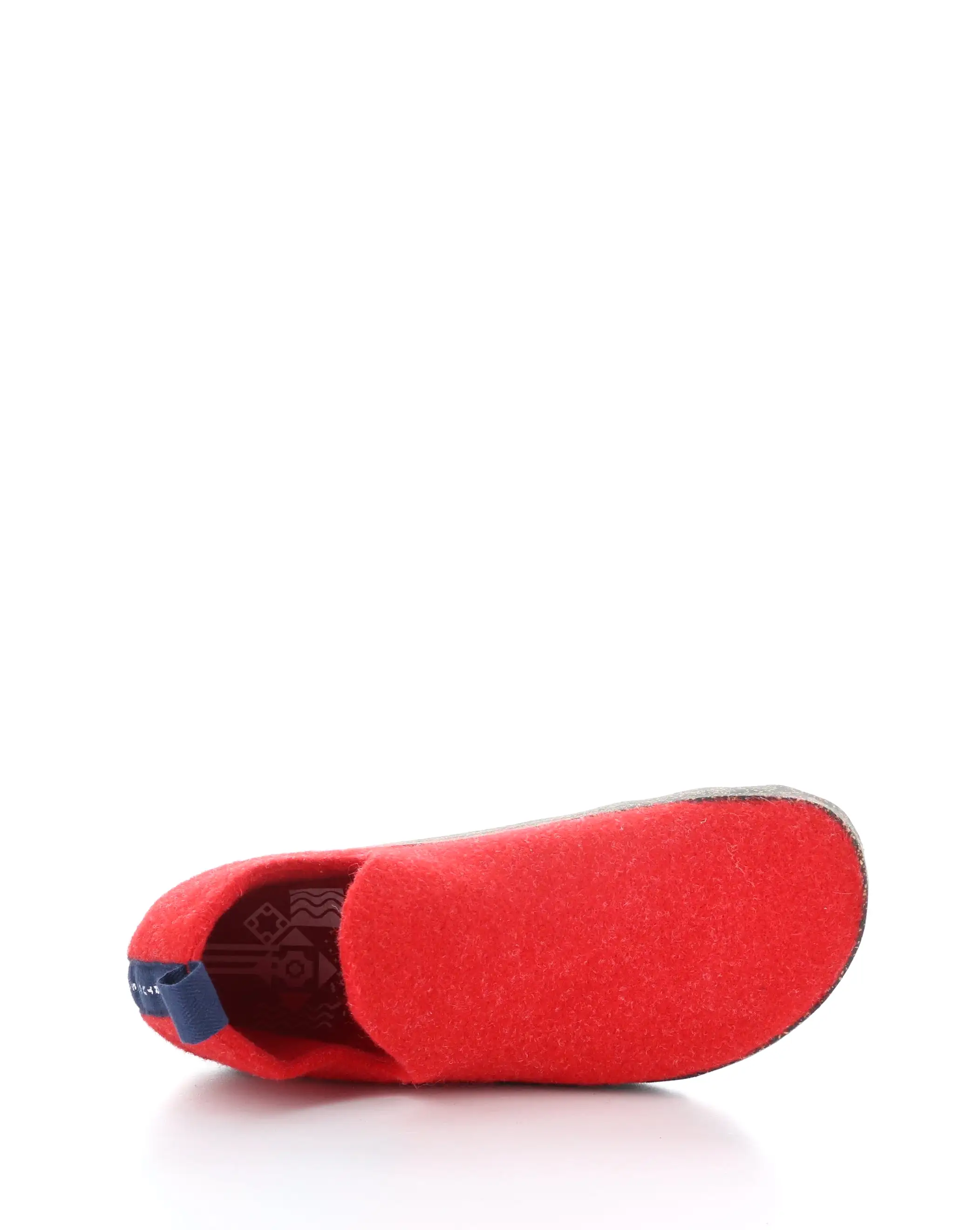 CITY Red Round Toe Shoes