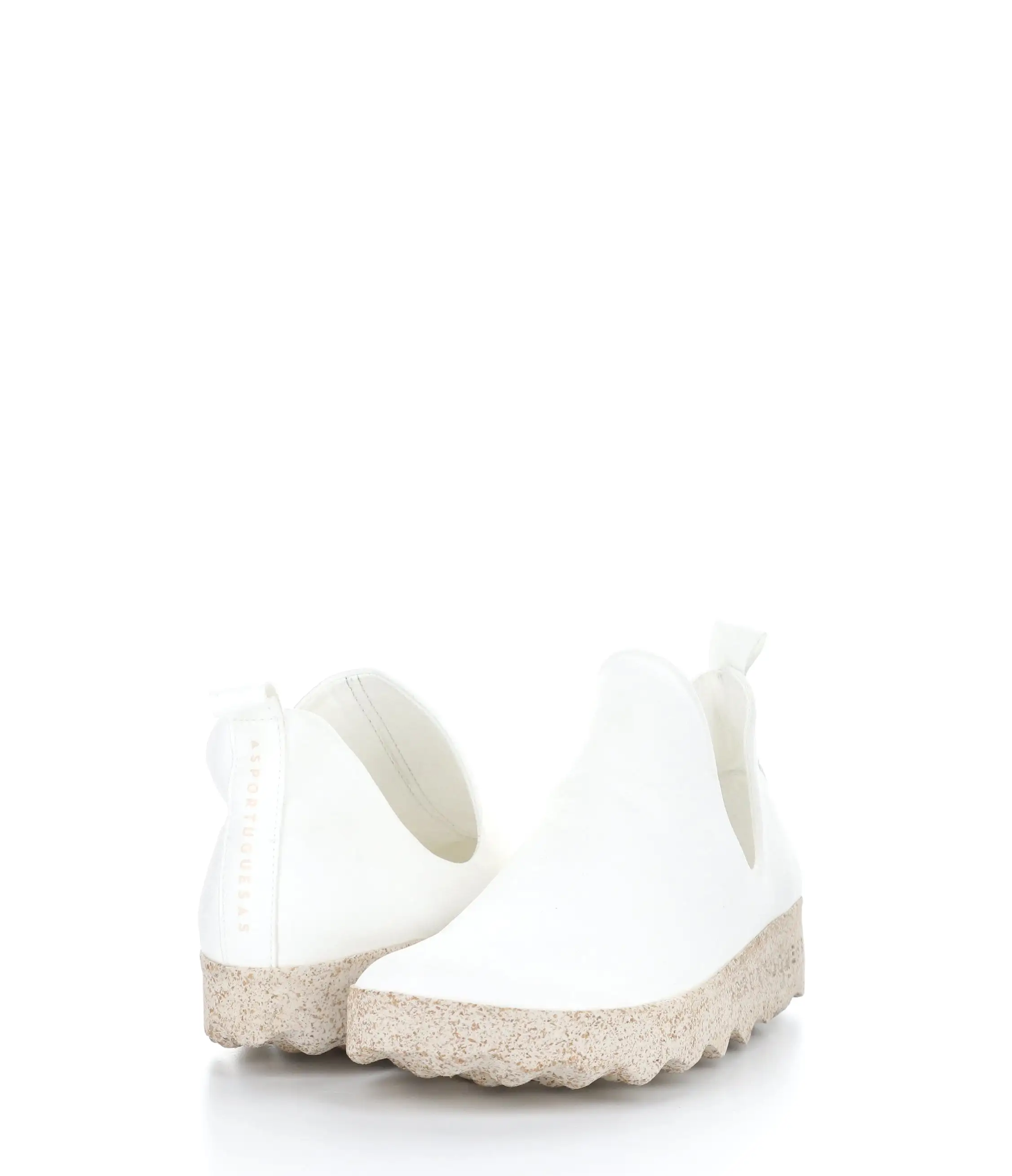 CITY110ASP WHITE/NAT Round Toe Shoes