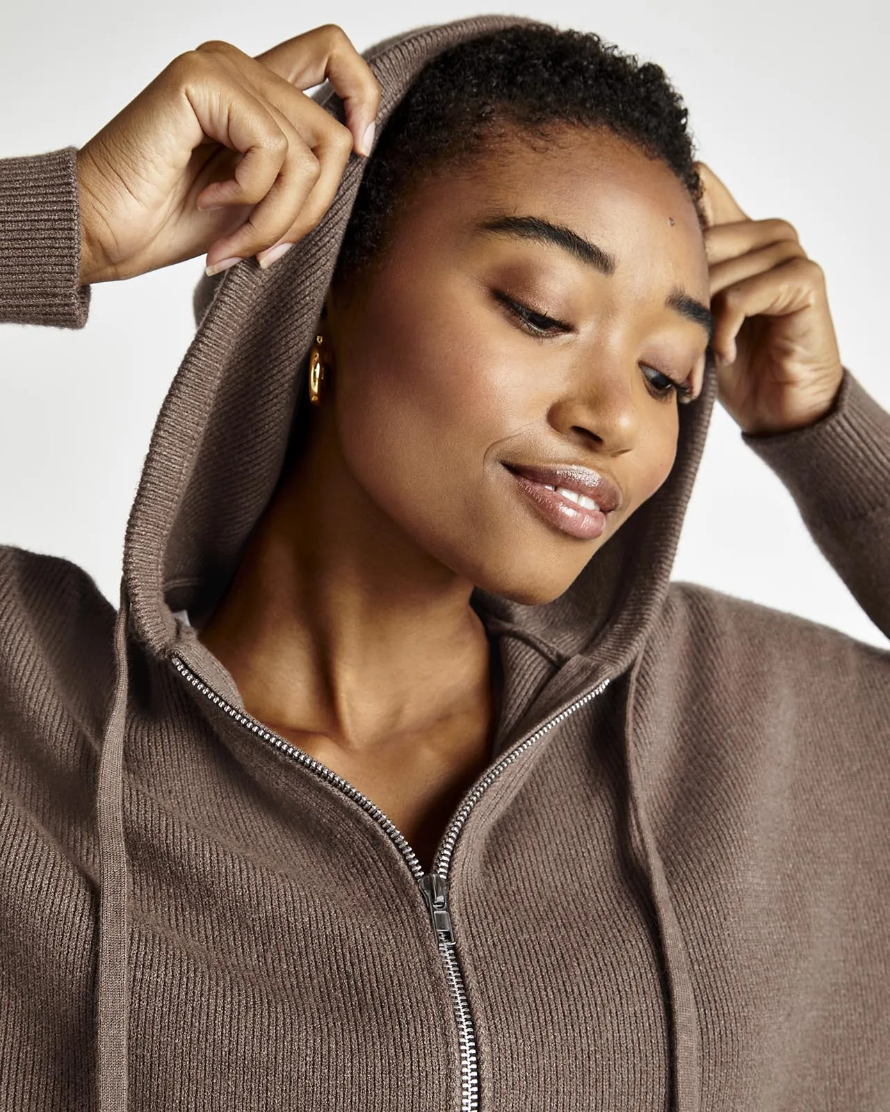 Cora Zip Sweater Hoodie