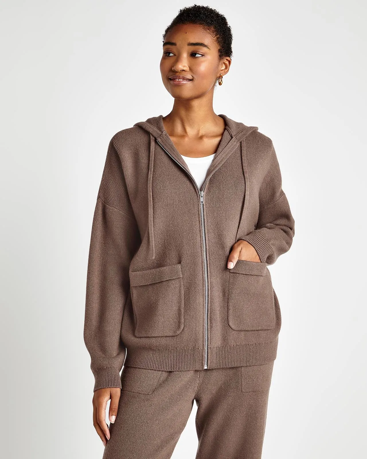 Cora Zip Sweater Hoodie