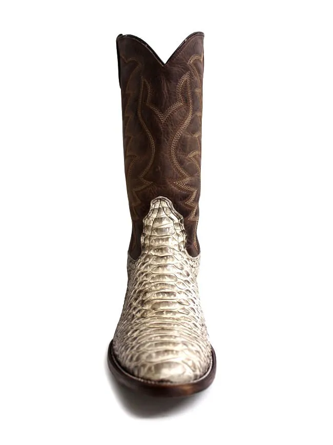 Corral Mens Round Toe Python Boots