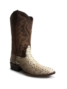 Corral Mens Round Toe Python Boots