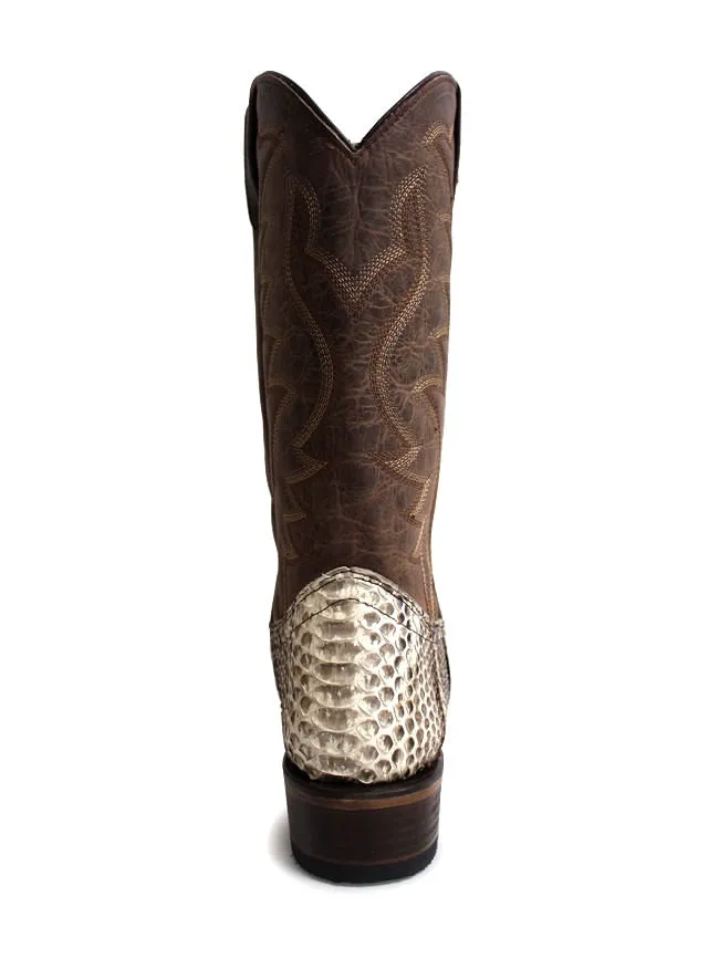 Corral Mens Round Toe Python Boots