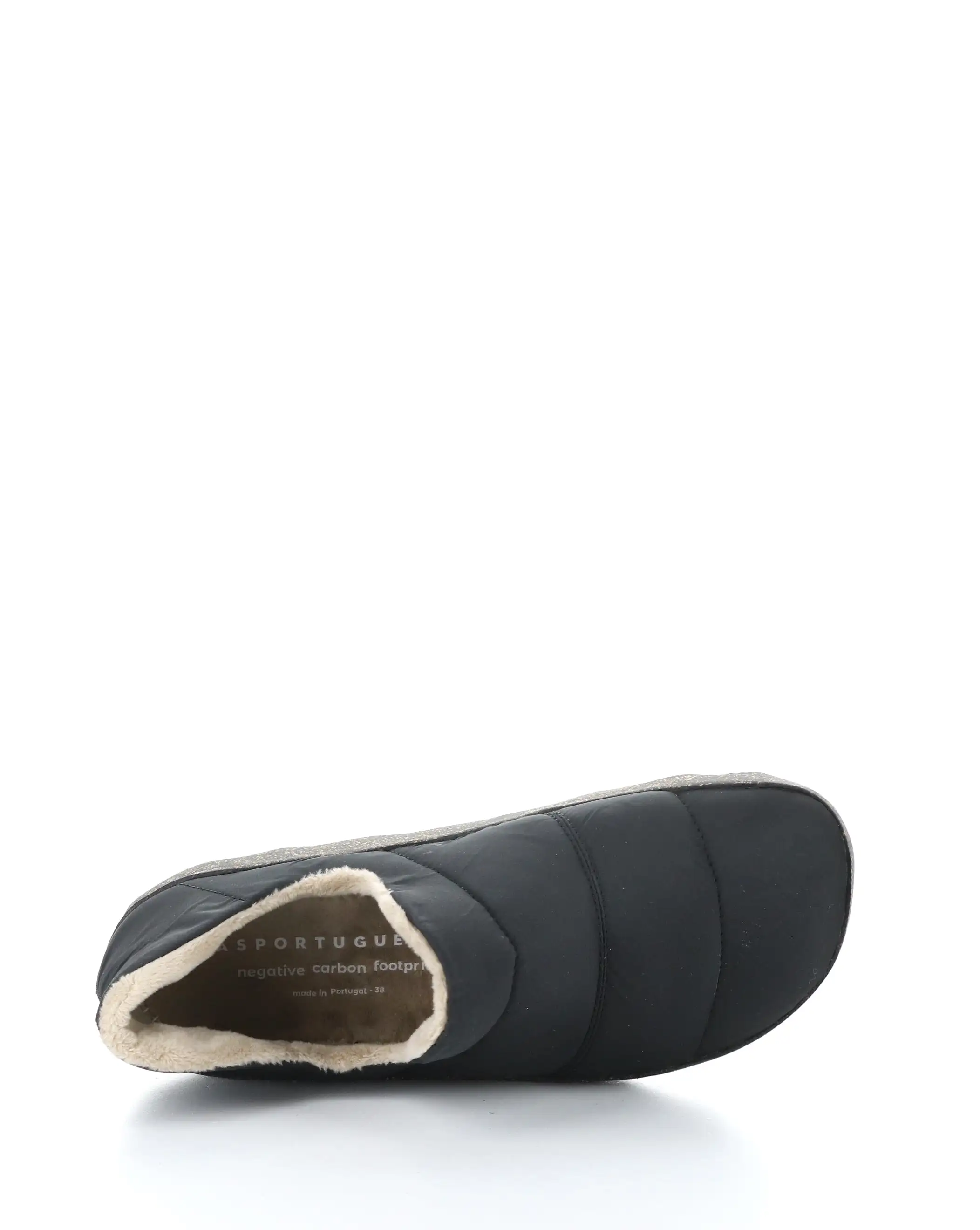 CRUS145ASP Black Round Toe Shoes