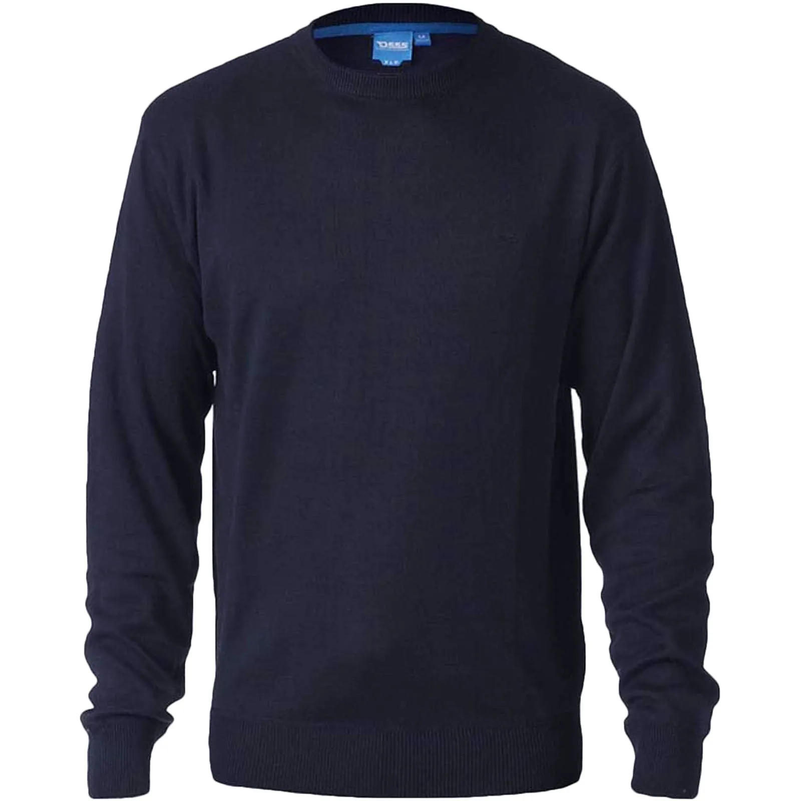 D555 Mens Adkin Big & Tall Kingsize Crew Neck Sweater