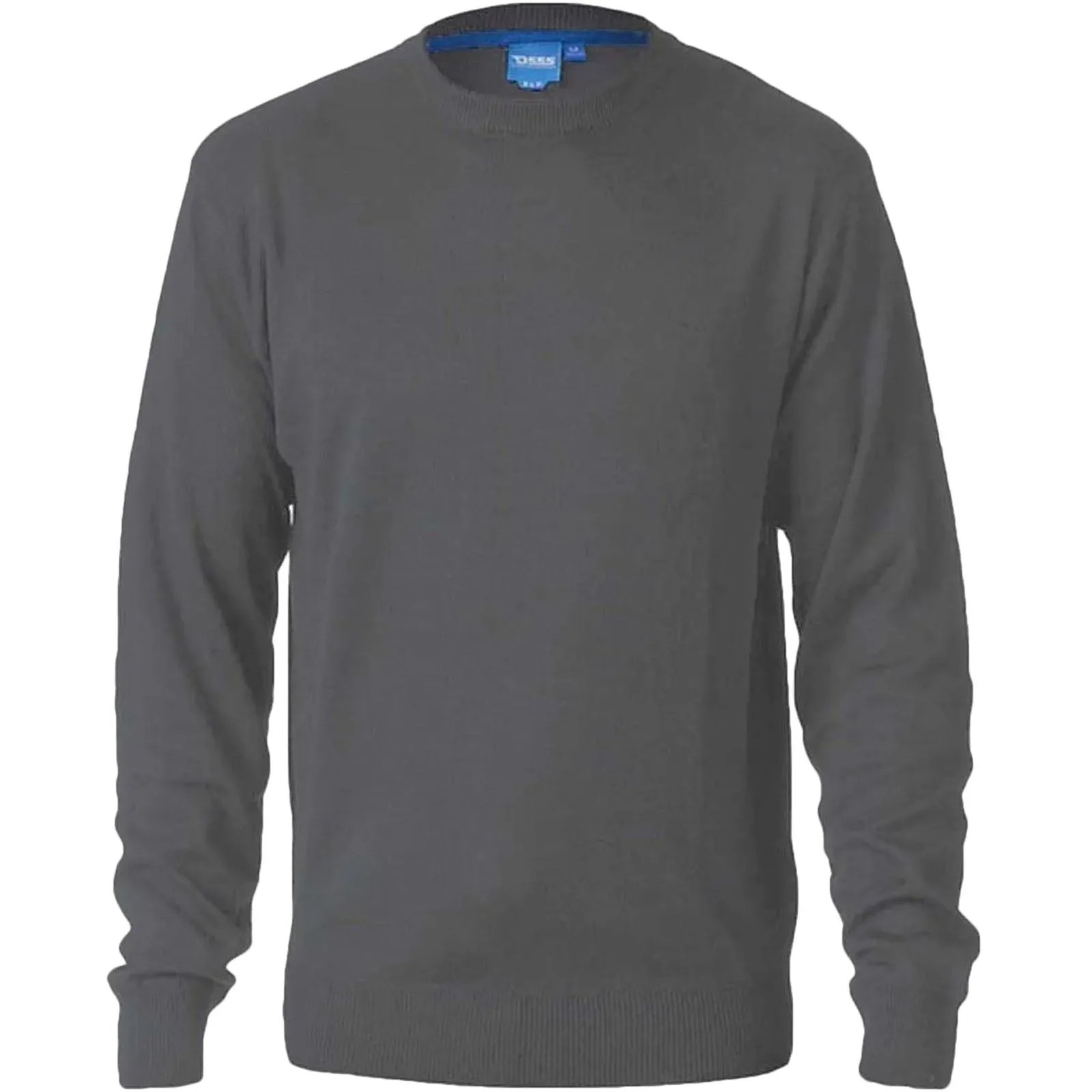 D555 Mens Adkin Big & Tall Kingsize Crew Neck Sweater