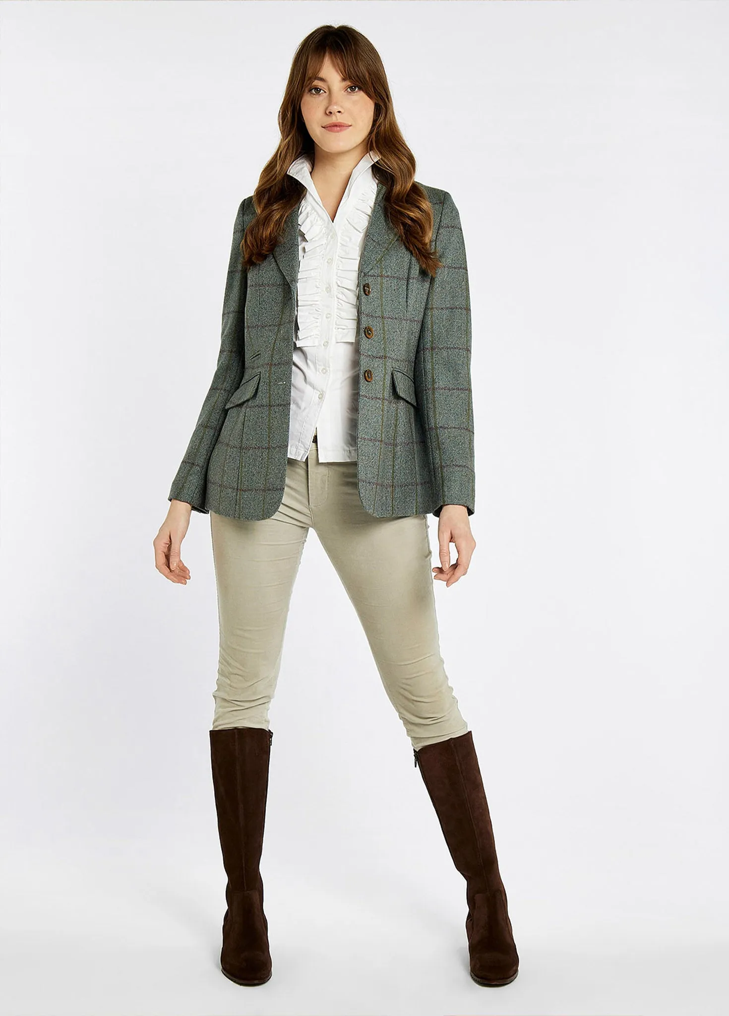 Darkhedge Tweed Jacket - Sorrel