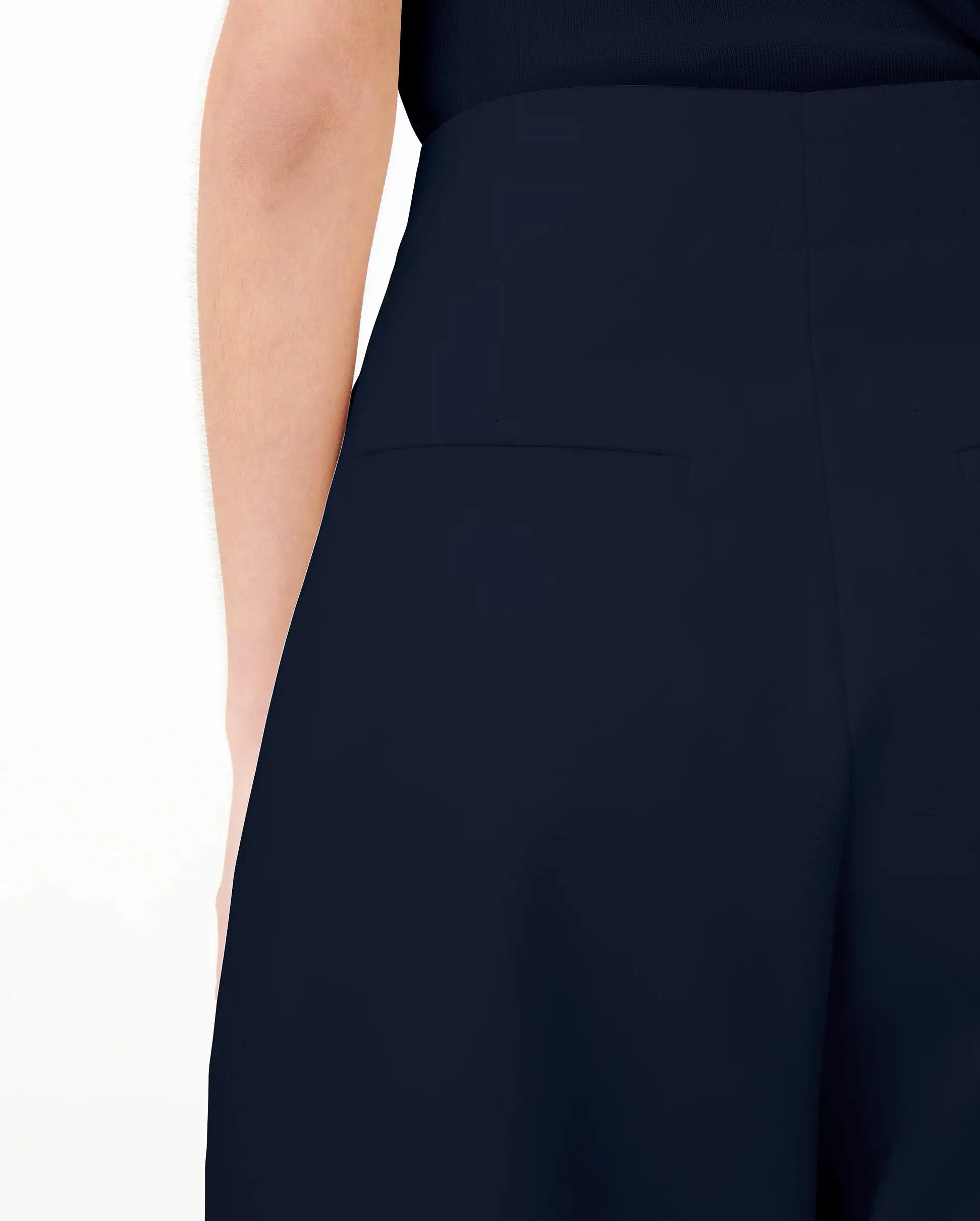 DORDONI VOLUME PANT / DARK NAVY