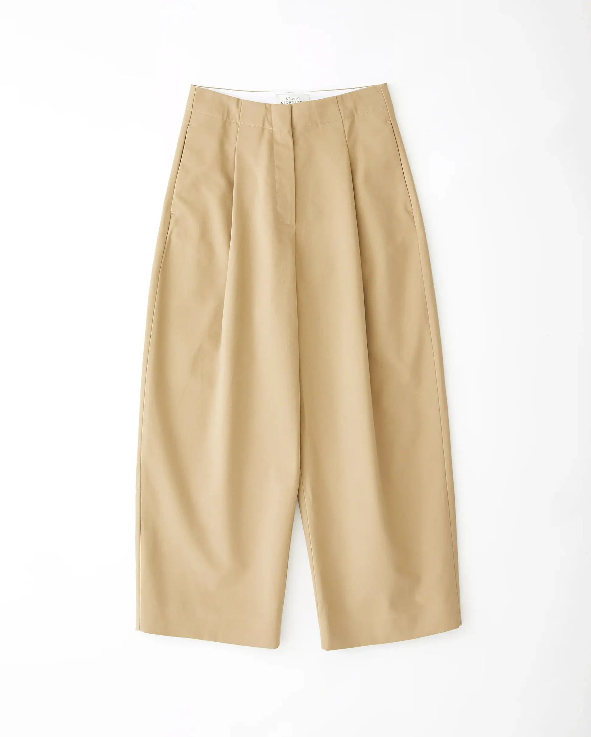 DORDONI VOLUME PANT / TAN