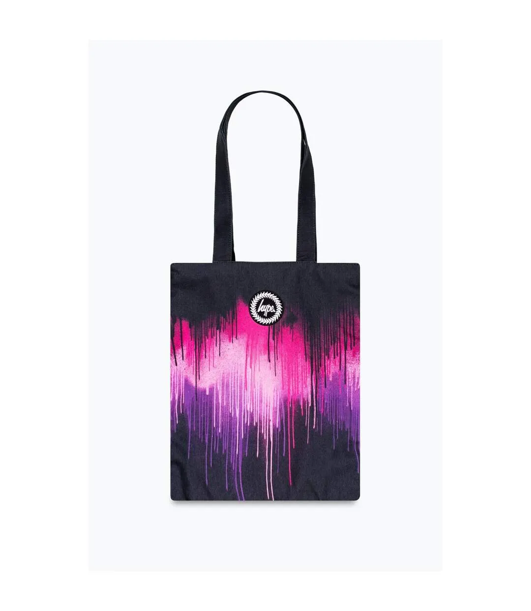 Drips tote bag one size black/purple/pink Hype