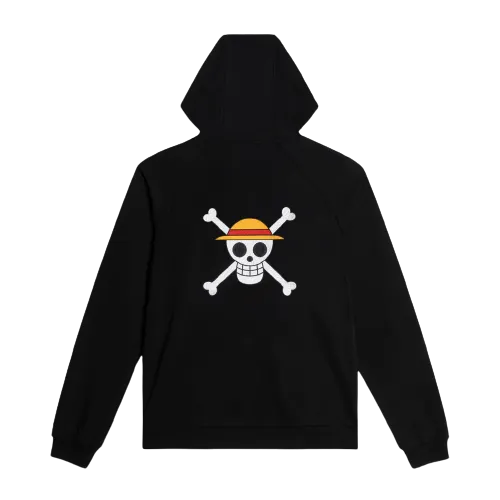 Felpa Dolly Noire Luffy Skull Sweatshirt Hoodie