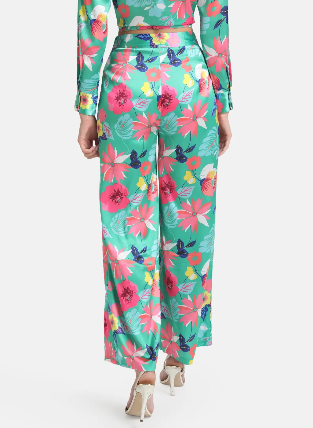 Floral Printed Trouser