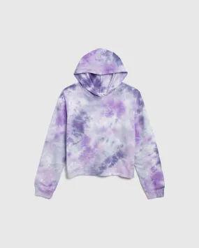 Girls Aurora tie dye Hoodie