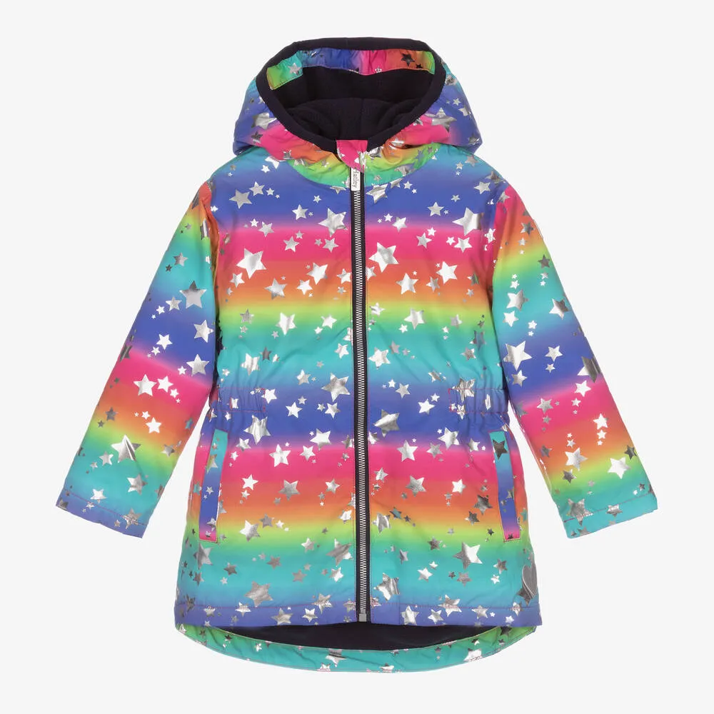 Girls Multicoloured Raincoat