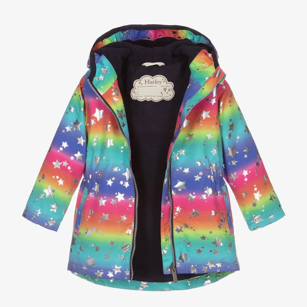 Girls Multicoloured Raincoat