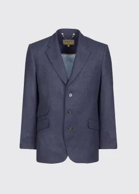 Gorse Regular Fit Tweed Jacket - Navy