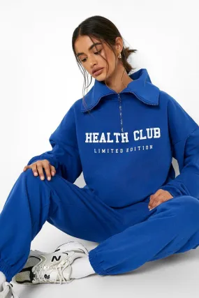 Health Half Zip Sweater Tracksuit