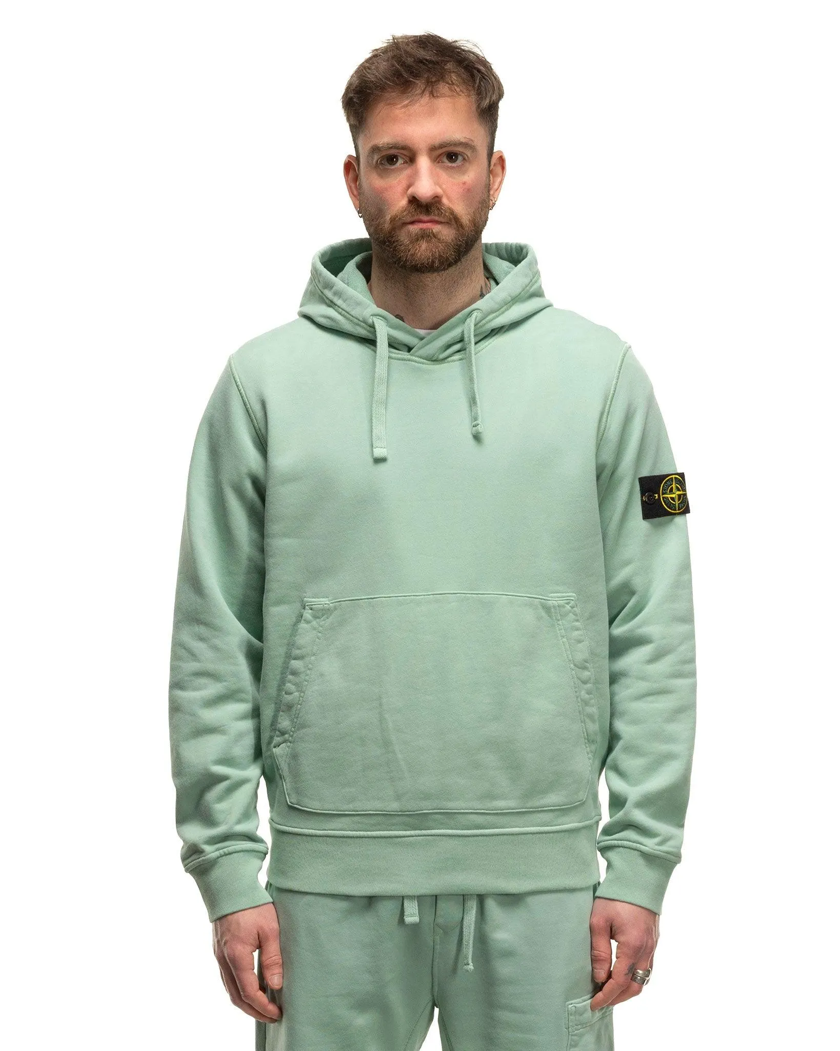 Hood Sweatshirt Light Green