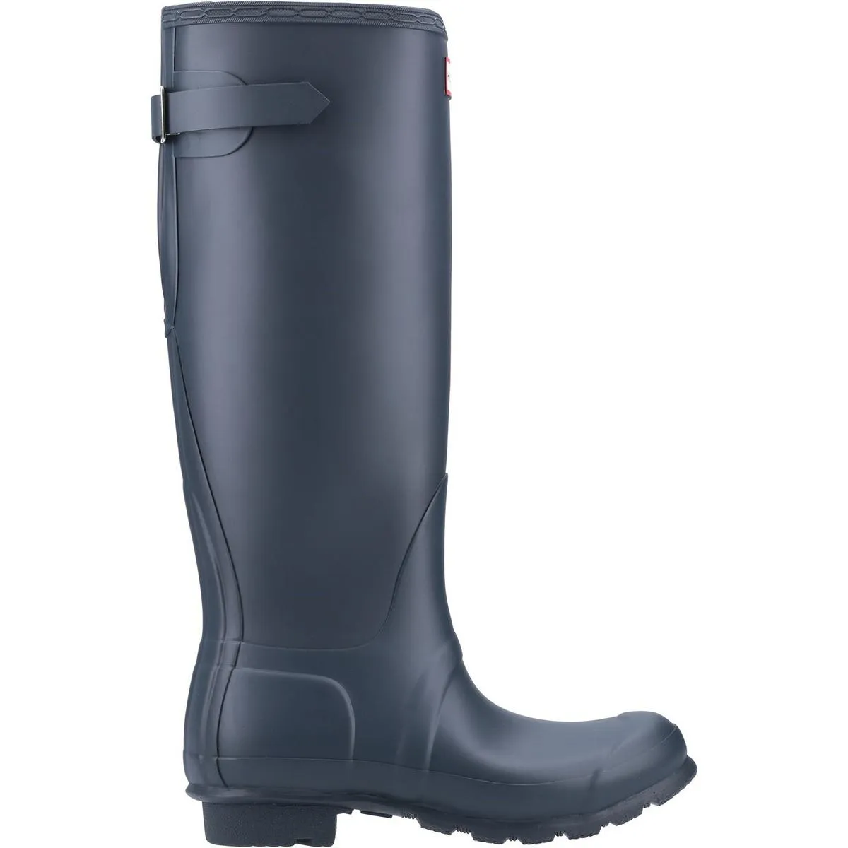 Hunter Original Tall Back Adjustable Wellington Boots Navy