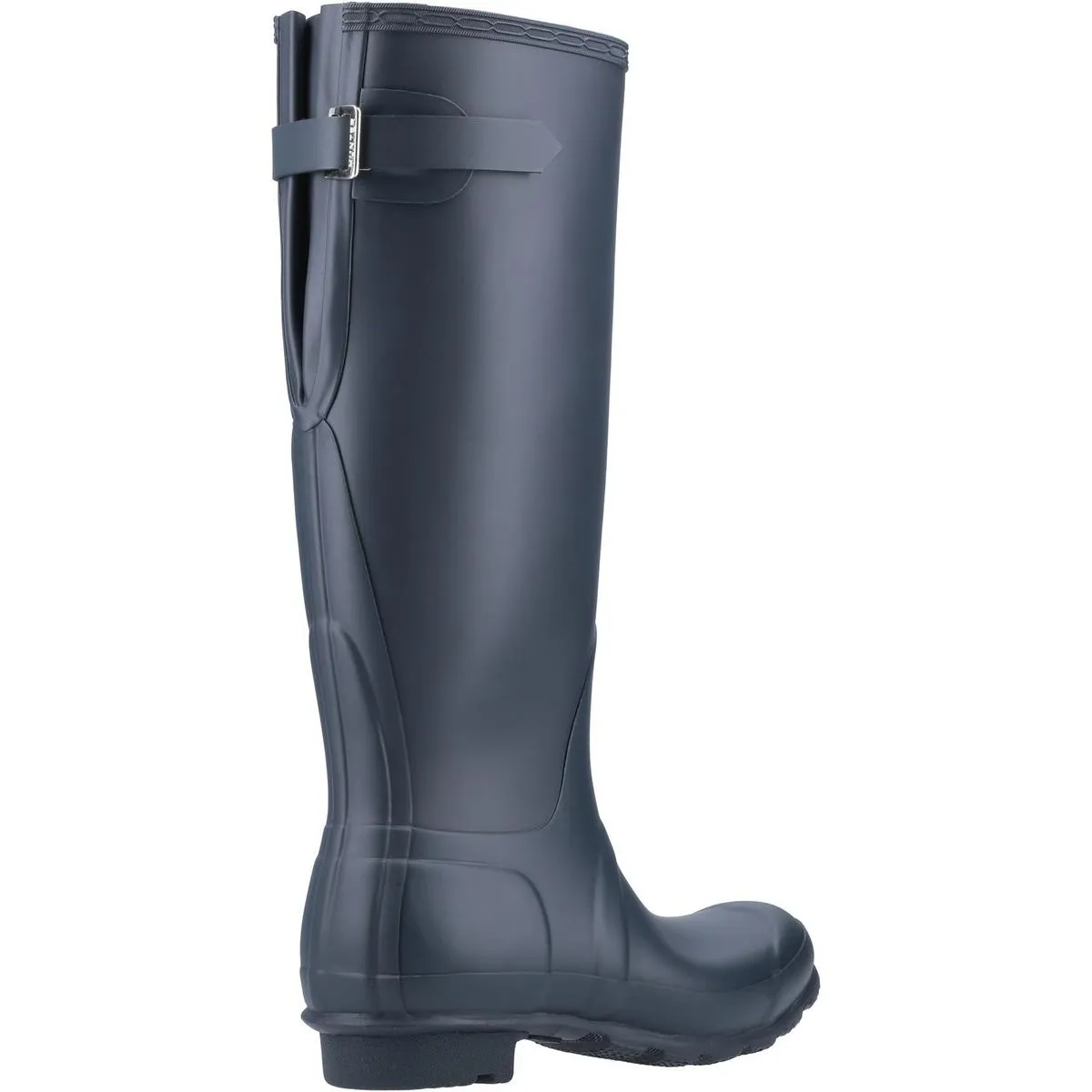 Hunter Original Tall Back Adjustable Wellington Boots Navy