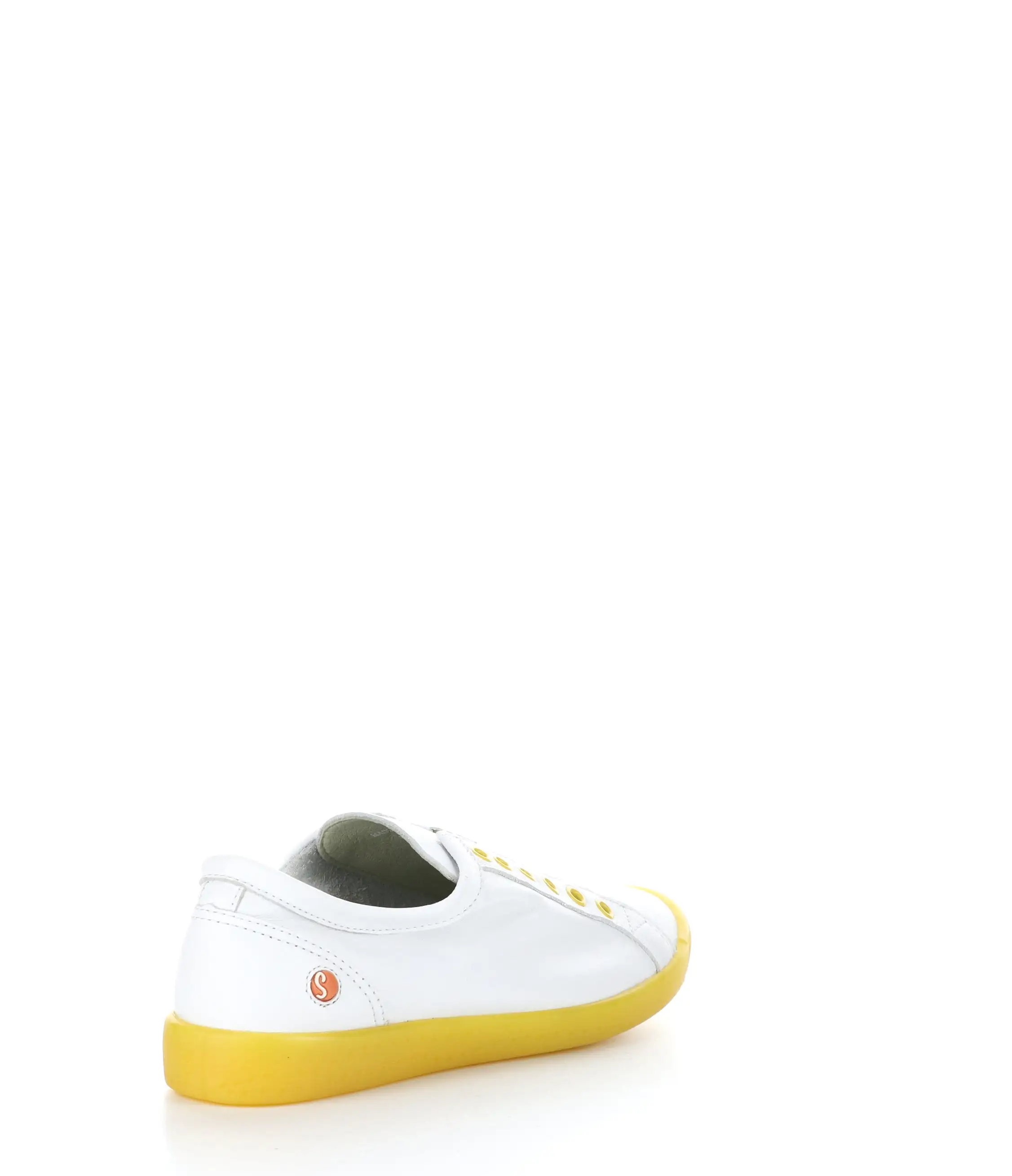 IRIT637SOF WHITE/YELLOW Round Toe Shoes