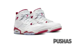 Jordan Flight Club 91 'White Pure Platinum Sail Mystic Hibiscus' (2022)