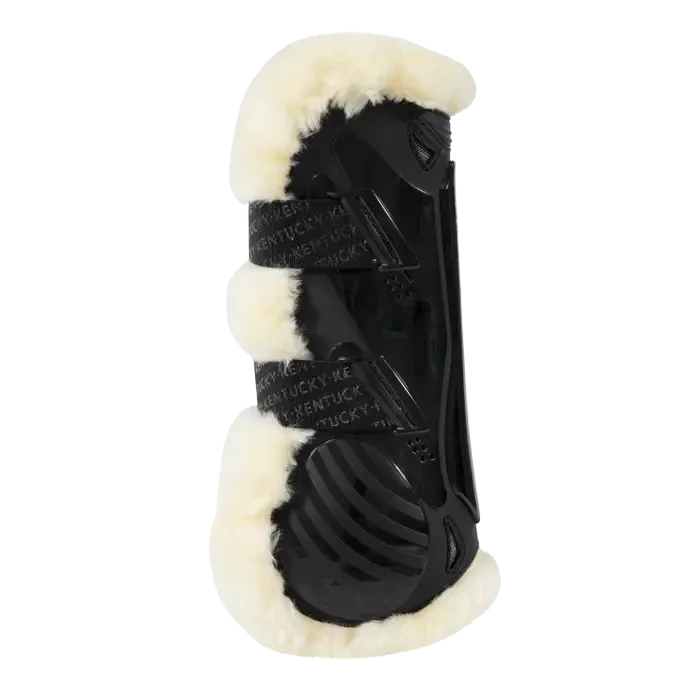 Kentucky Vegan Sheepskin Bamboo Elastic Tendon Boots