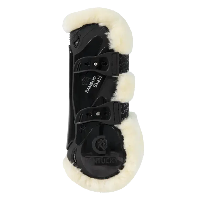 Kentucky Vegan Sheepskin Bamboo Elastic Tendon Boots