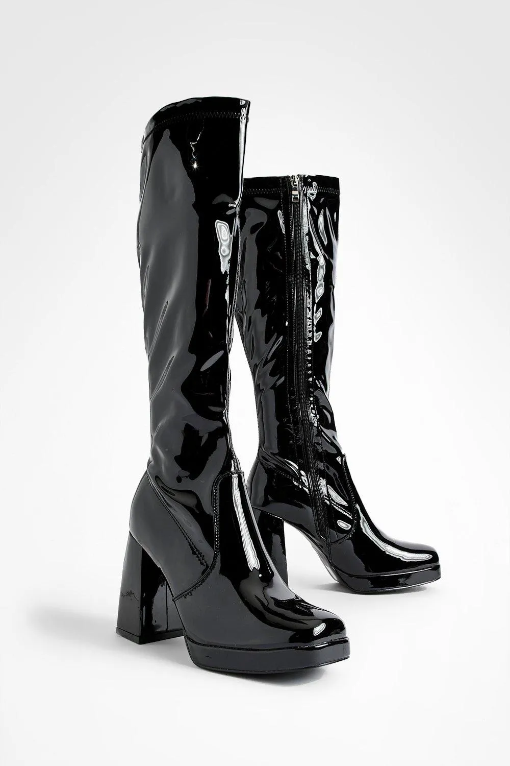 Knee High Platform Boots