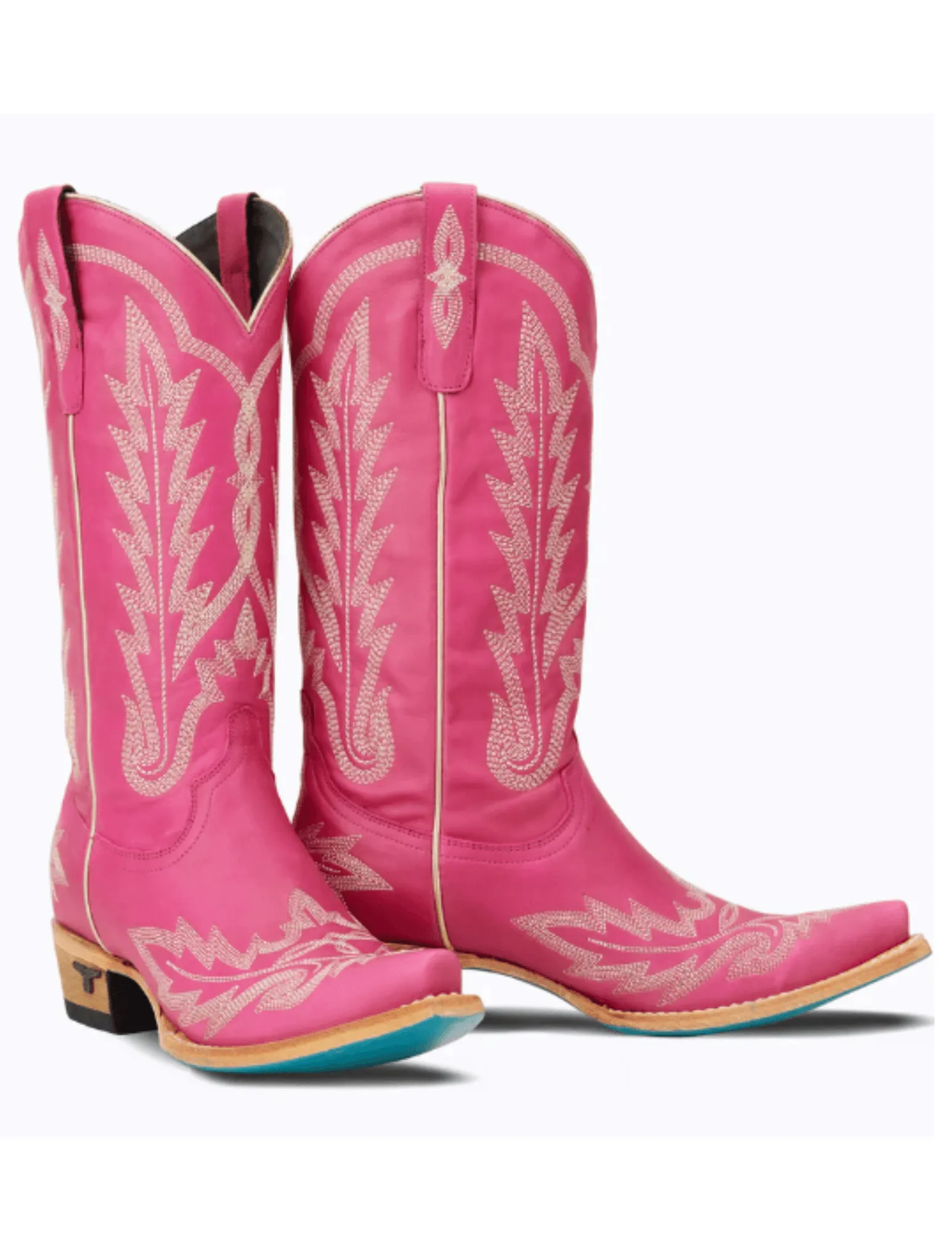 Lane Womens Lexington Hot Pink Boots