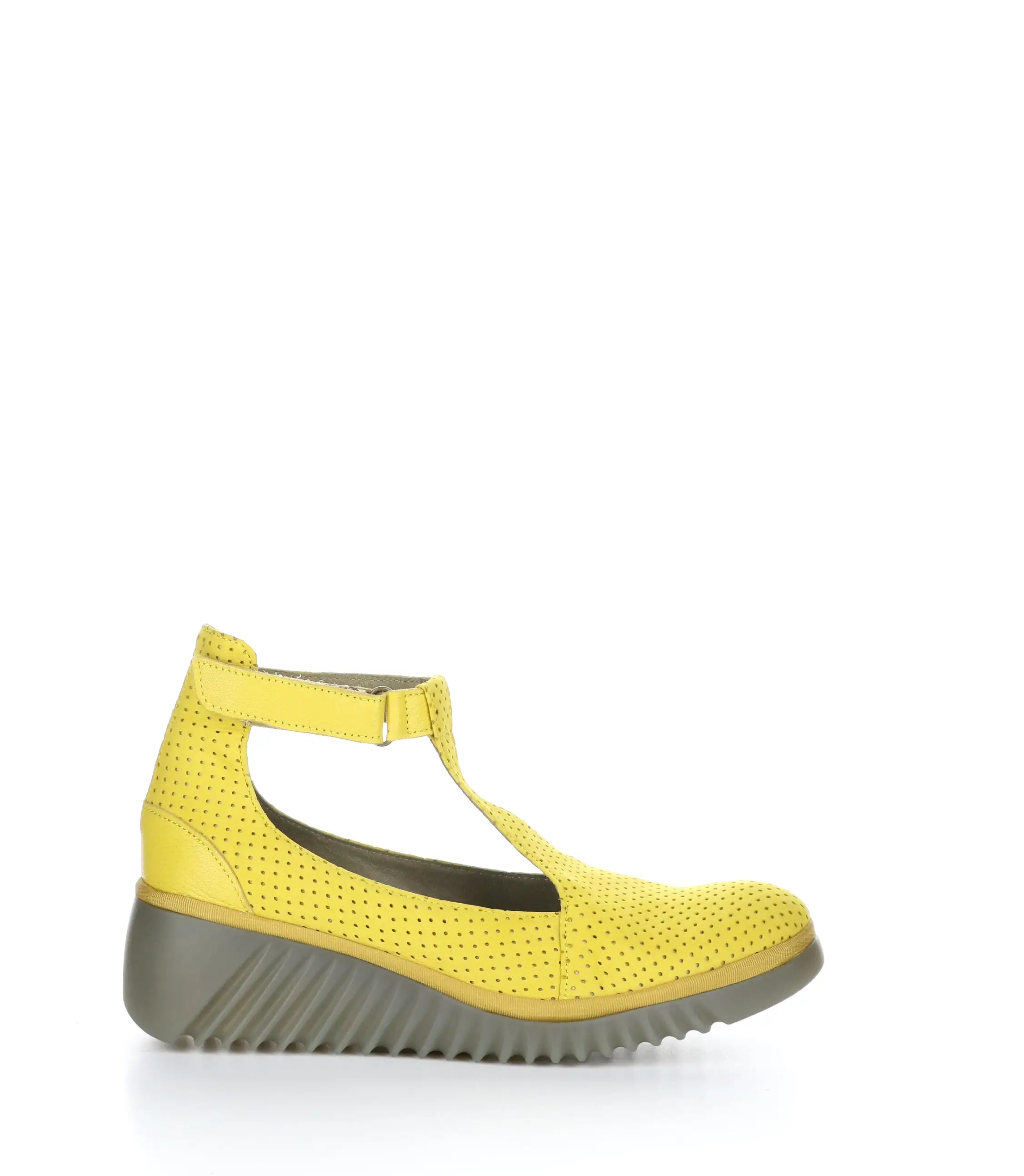 LEDA359FLY BRIGHT YELLOW Wedge Shoes