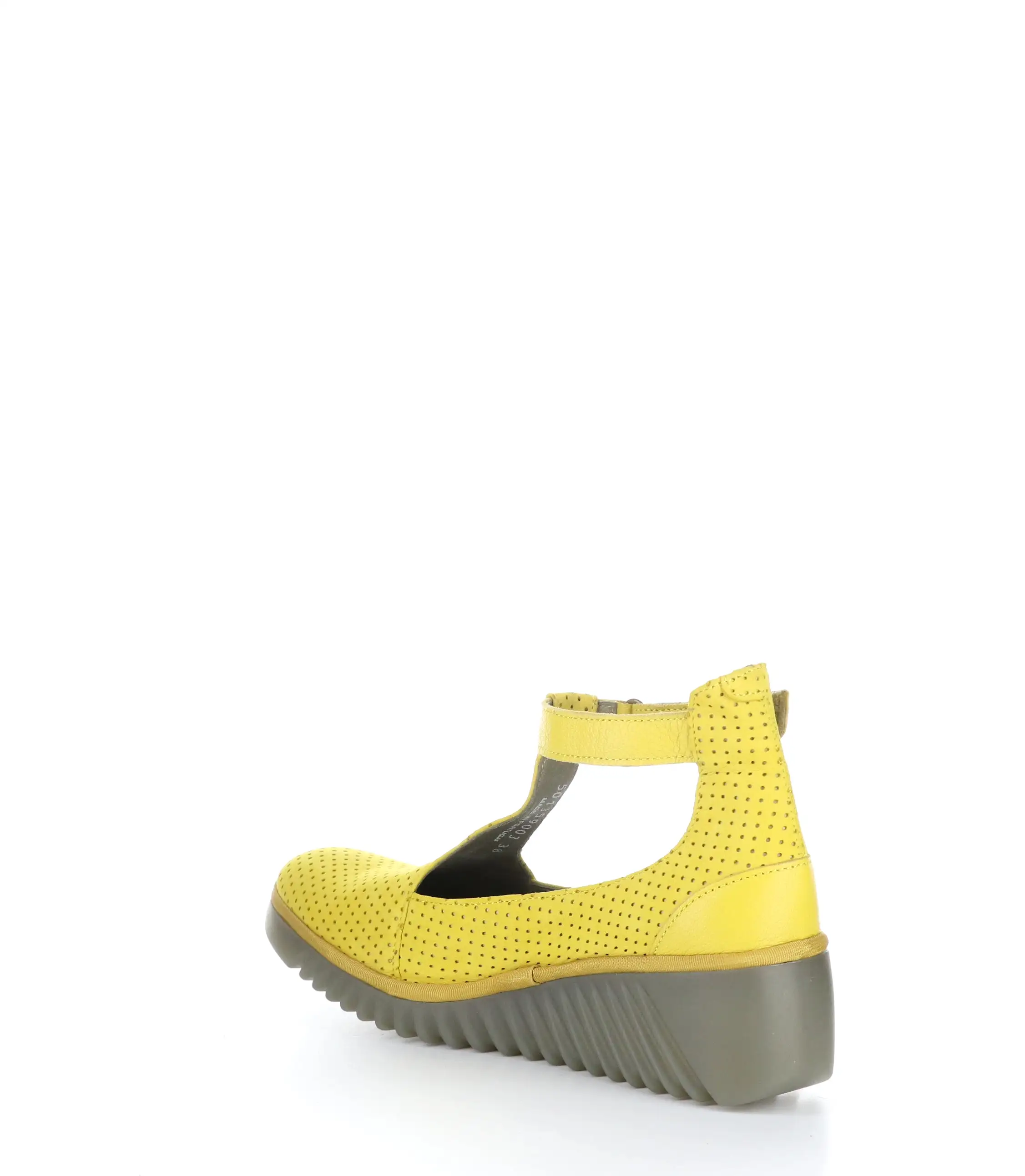 LEDA359FLY BRIGHT YELLOW Wedge Shoes