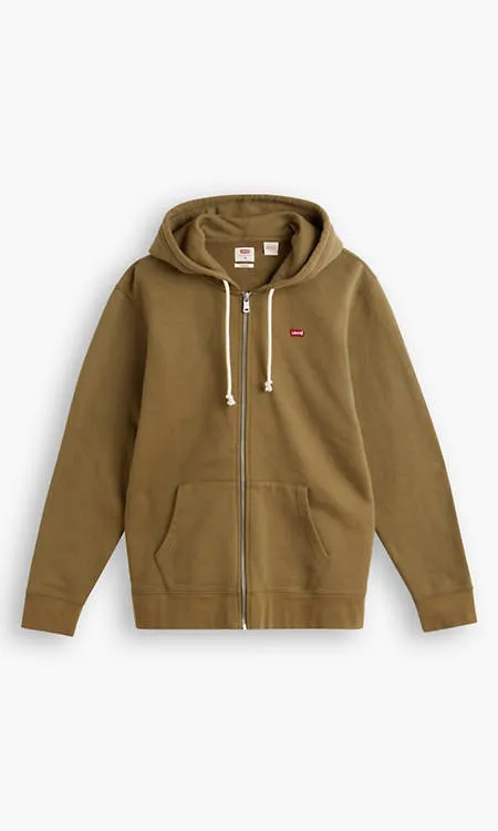 LEVI'S MEN'S NEW ORIGINAL ZIP UP - MARTINI OLIVE