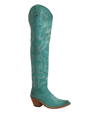 Liberty Black Womens Alyssa Turquoise Boots