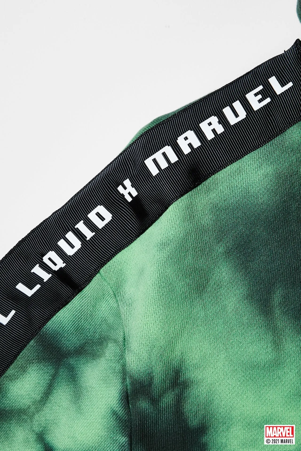 LIQUID X MARVEL RETRO HULK HOODIE