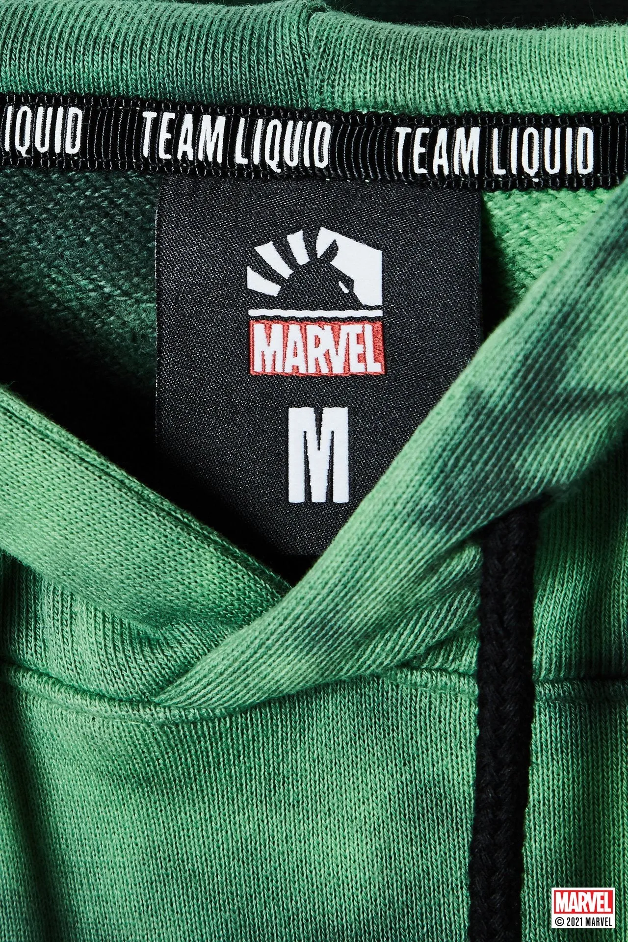 LIQUID X MARVEL RETRO HULK HOODIE