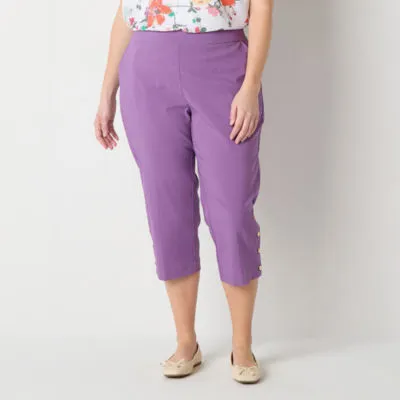 Liz Claiborne Mid Rise Plus Capris