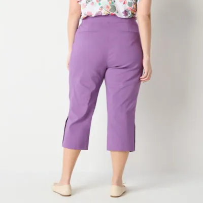 Liz Claiborne Mid Rise Plus Capris