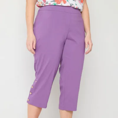 Liz Claiborne Mid Rise Plus Capris