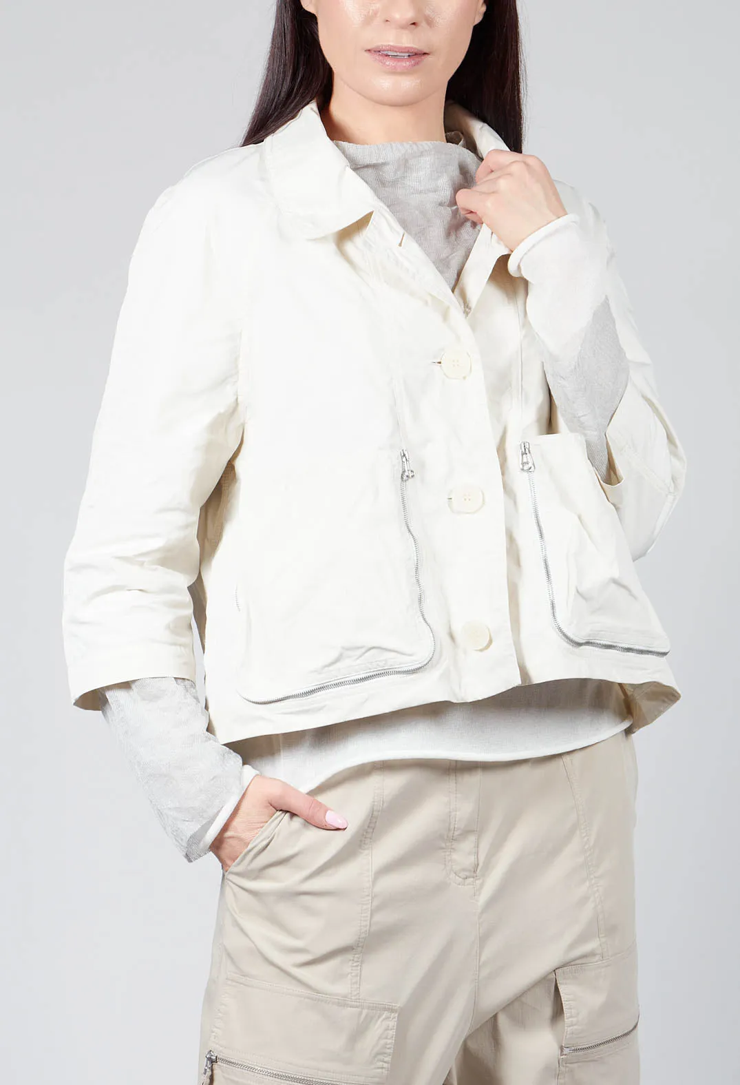 Main Jacket In Off White