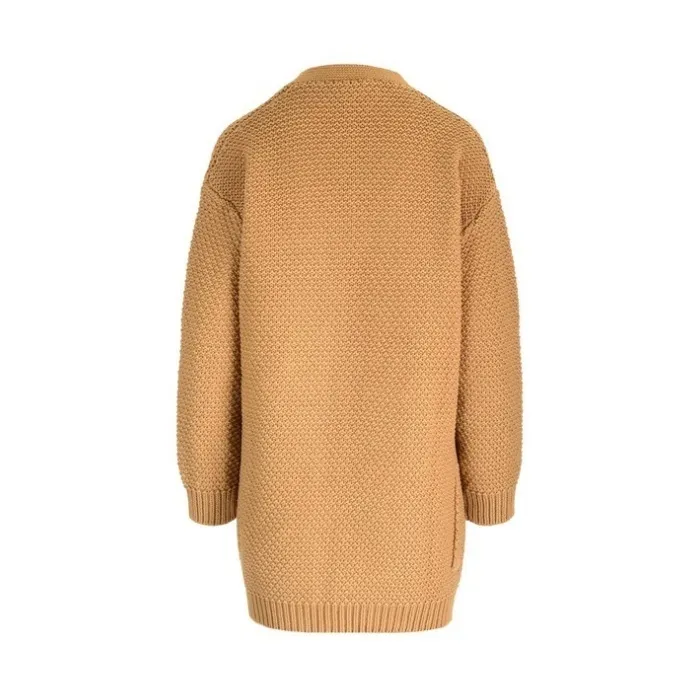 MaxMara  |Casual Style Street Style Long Sleeves Plain Cotton