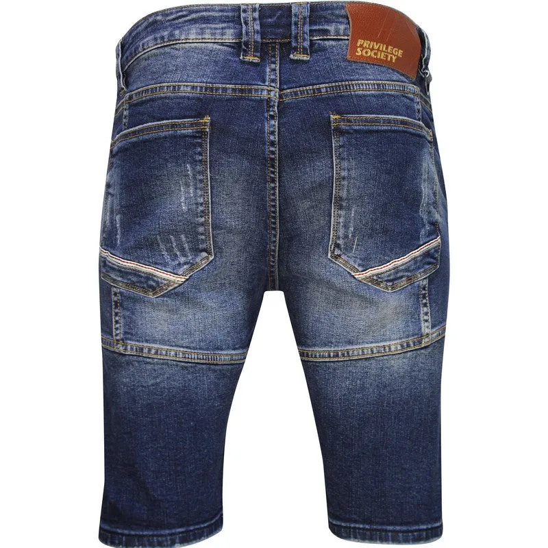 Men's Platinum Ice Denim Shorts