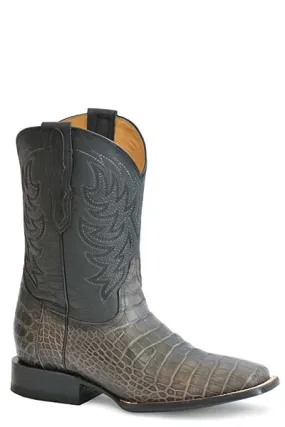 Men's Stetson Aces Alligator Grey Boots