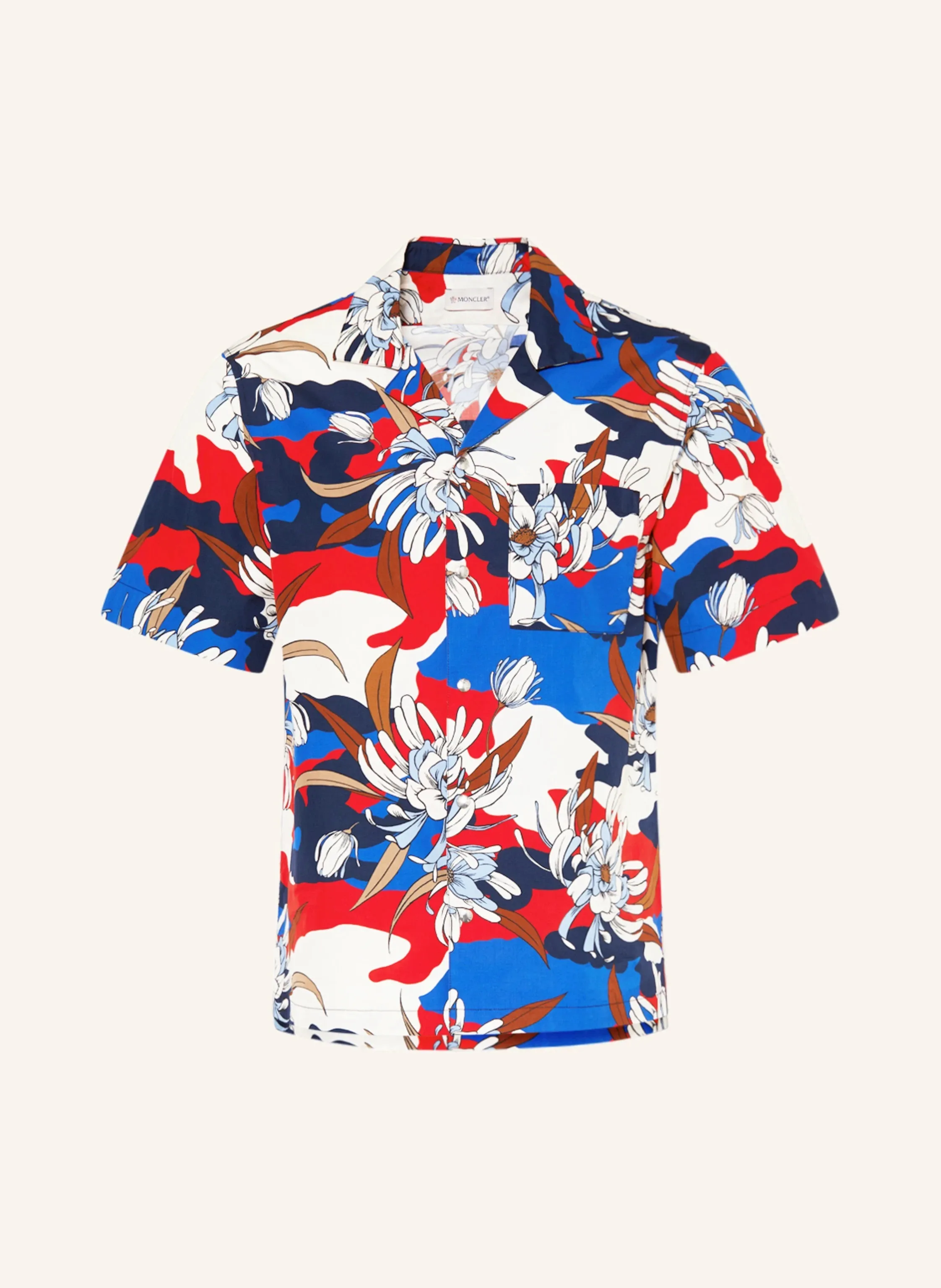 MONCLER  |Printed Cotton Shirt