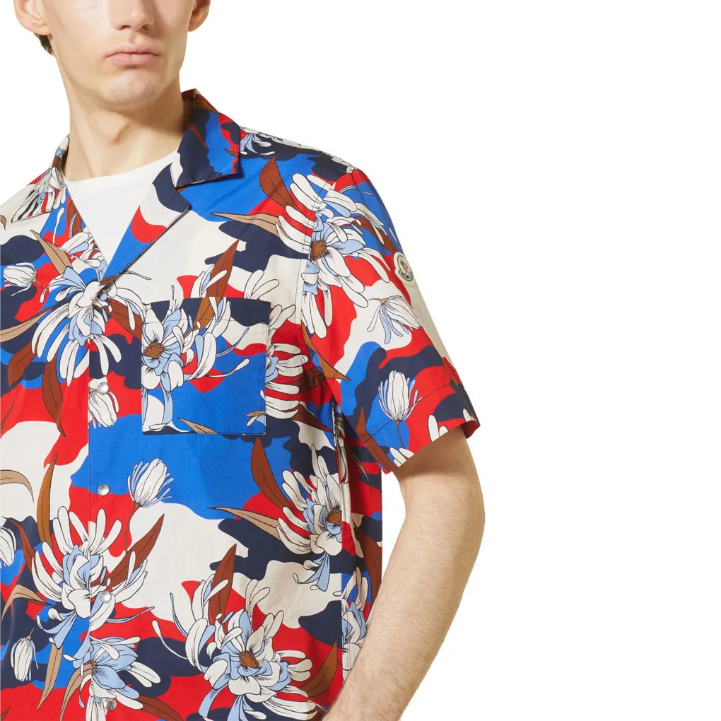 MONCLER  |Printed Cotton Shirt