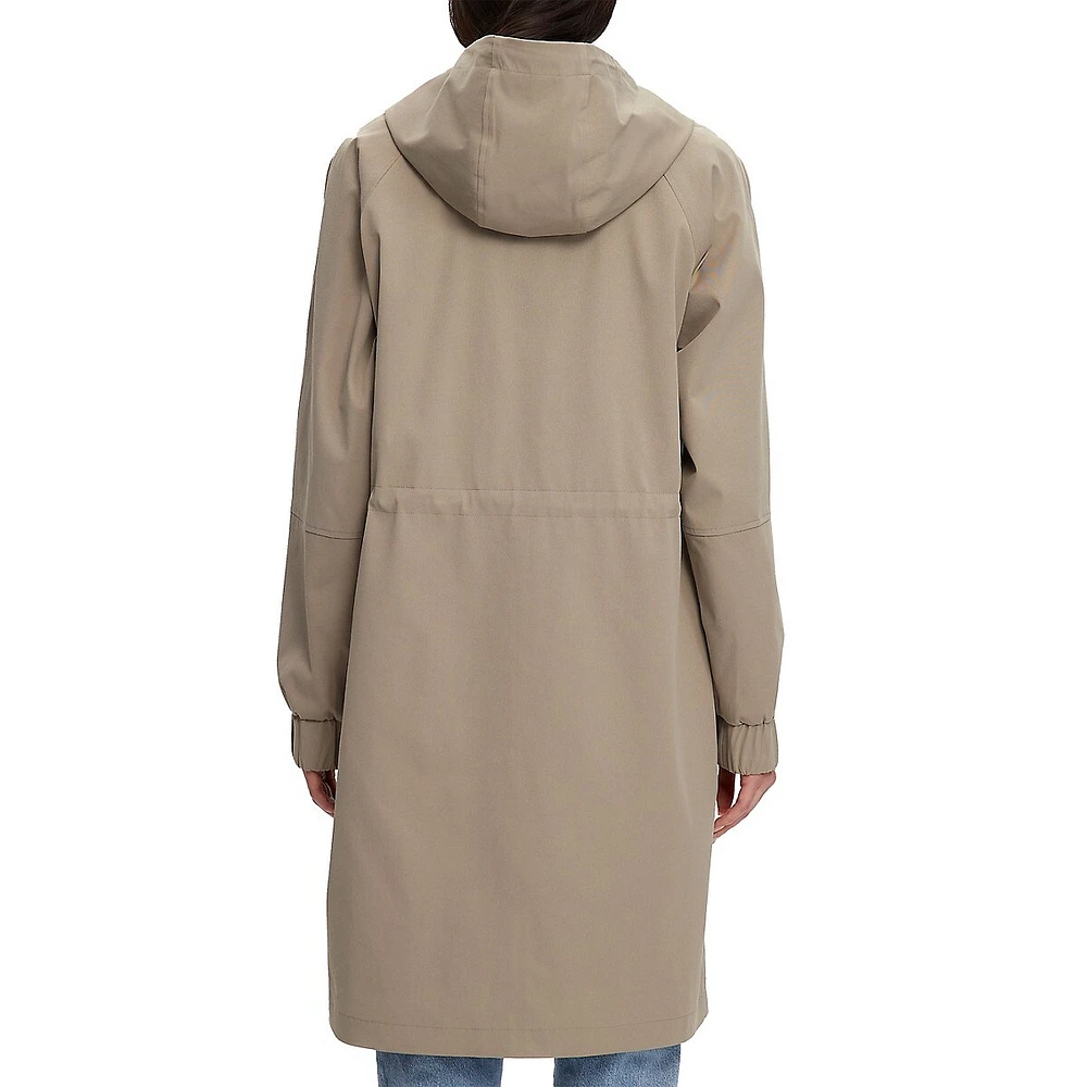 Noize Alma Long Length Raincoat