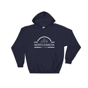 North Dakota - Hooded Sweatshirt - Established