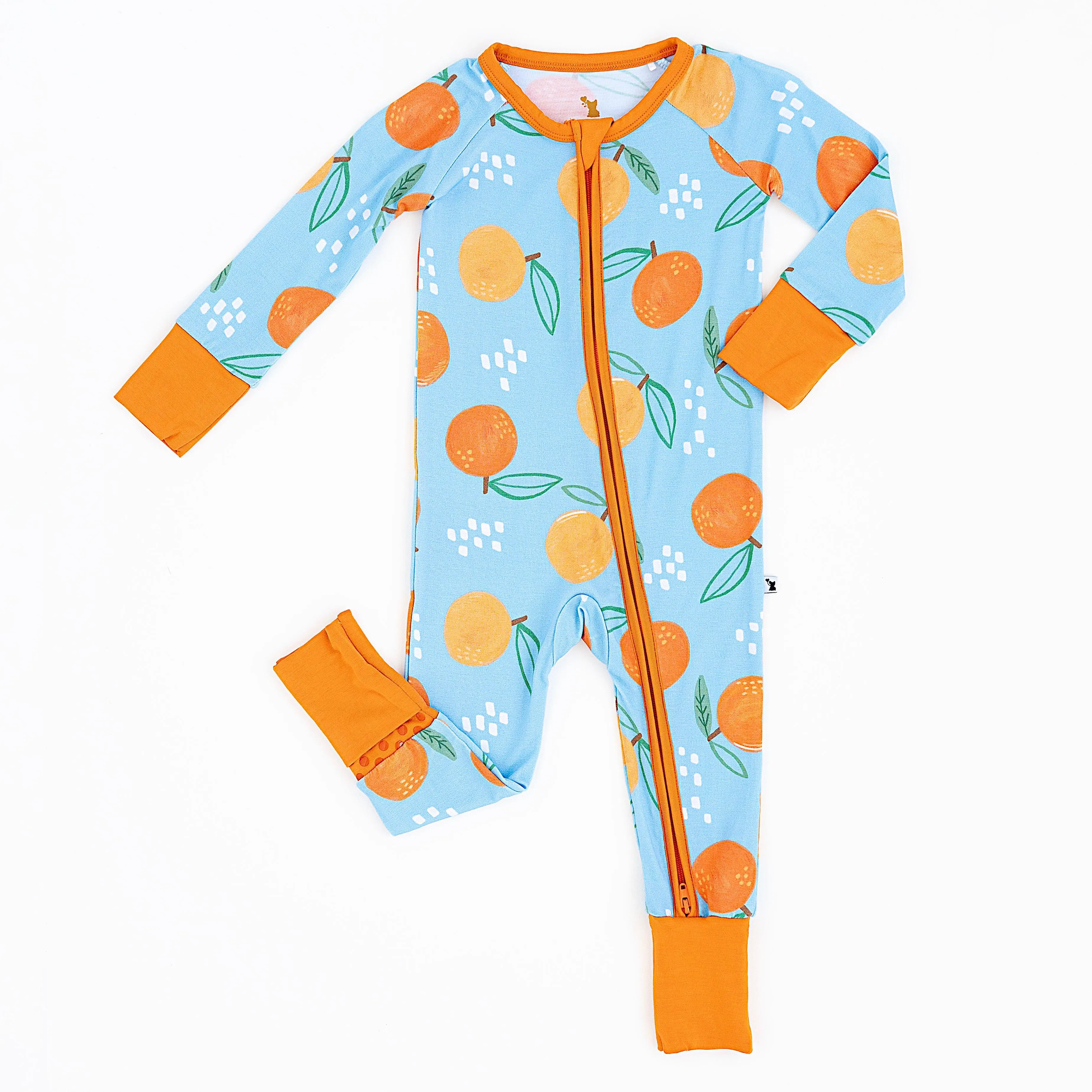 Oranges Baby Bamboo Pajamas