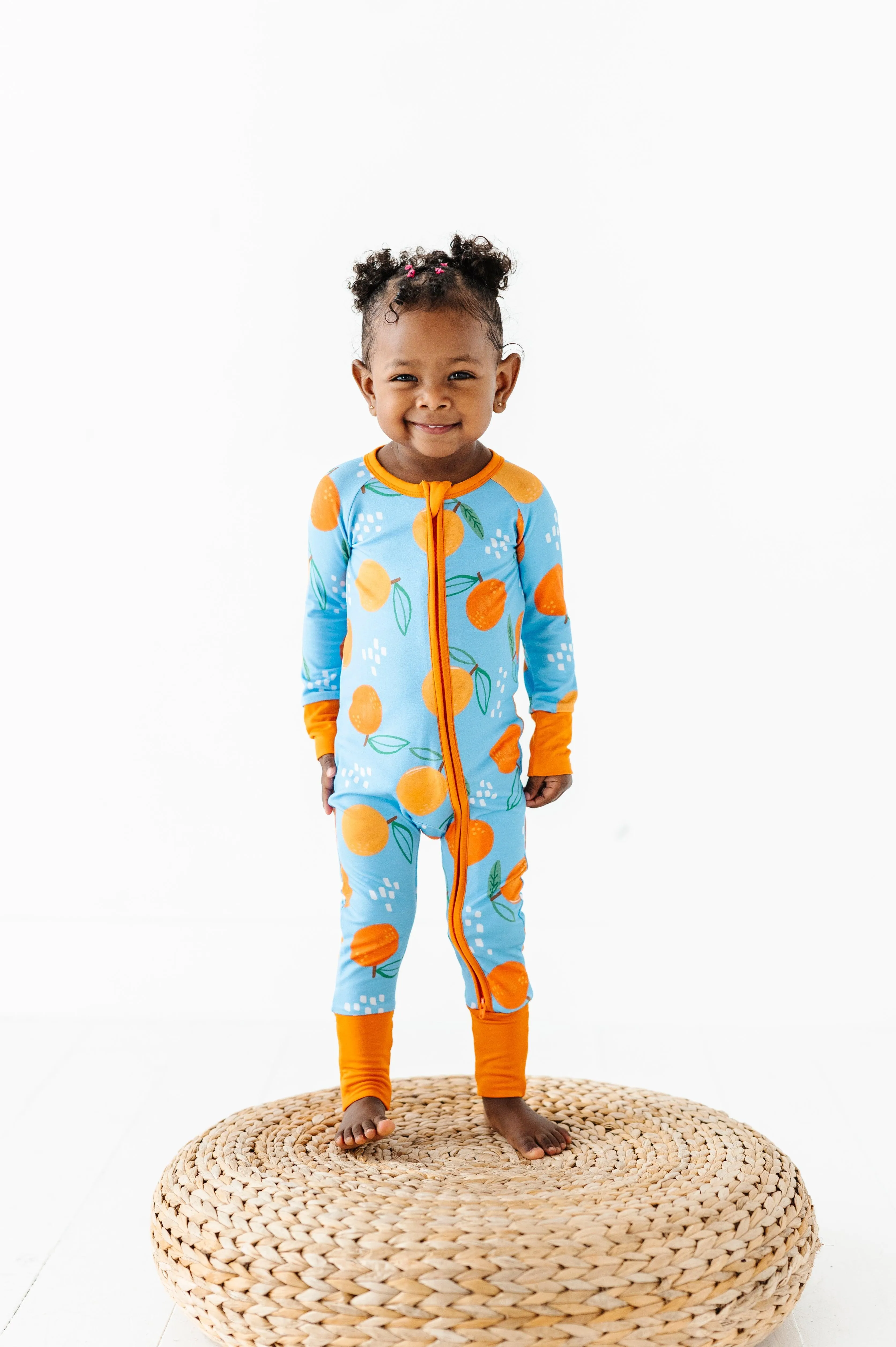 Oranges Baby Bamboo Pajamas