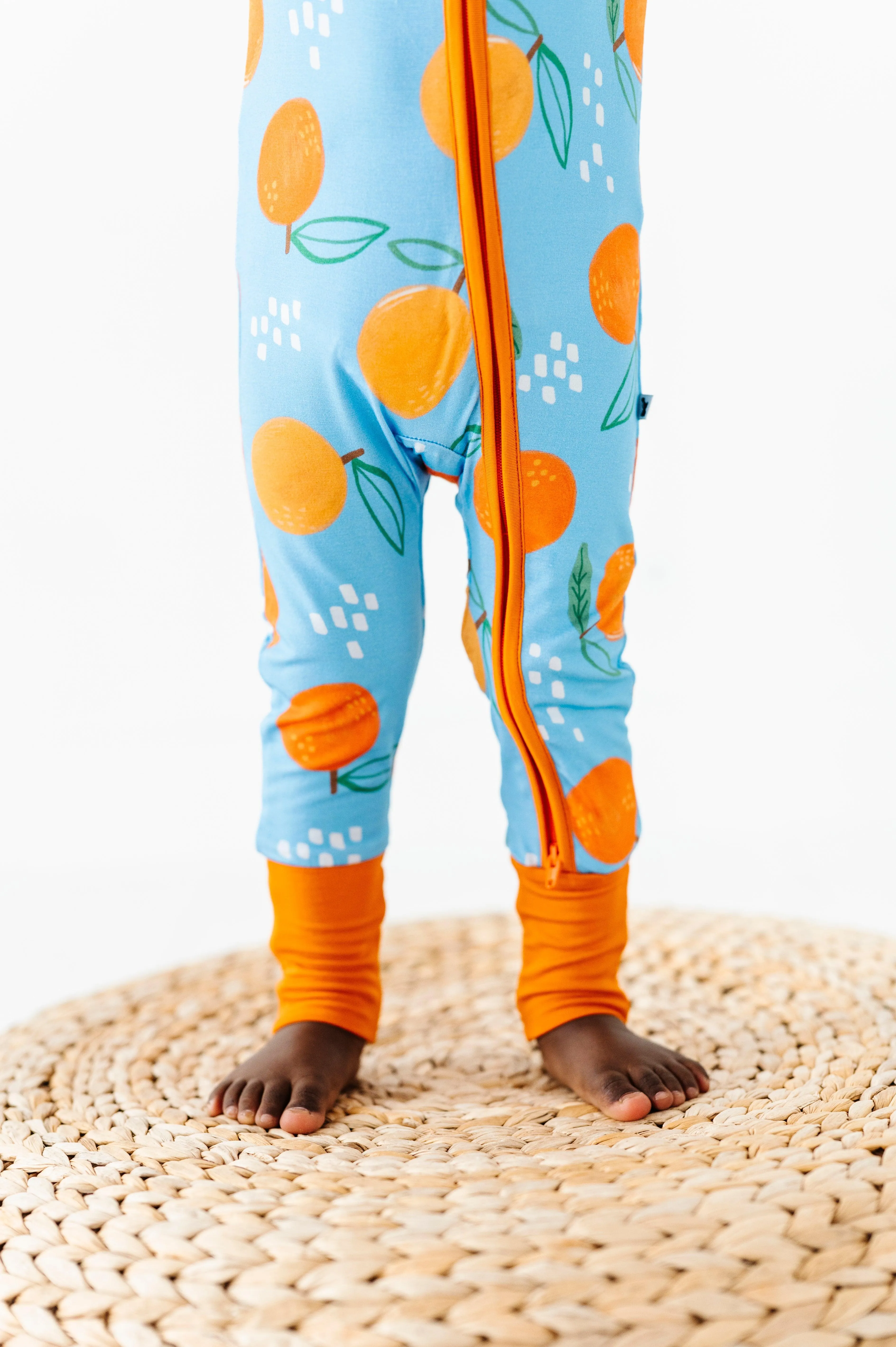 Oranges Baby Bamboo Pajamas